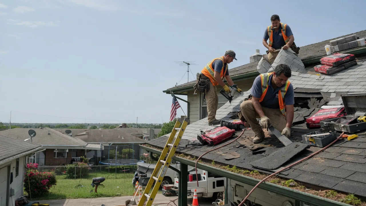 Roof Repair in Tuskahoma, OK near me